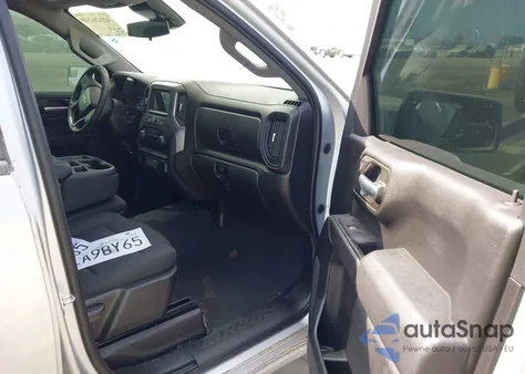 2022 Chevrolet Silverado 1500 2Wd Short Bed Custom из США, поврежденный, VIN 1GCPABEK3NZ565329